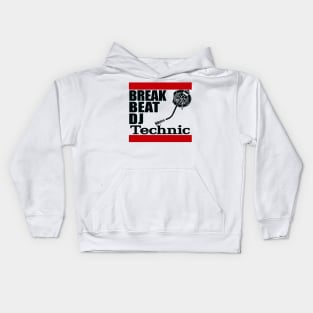 hip hop technic Kids Hoodie